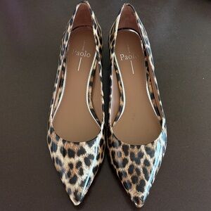 Paolo Animal Print Women's Block Heal Shoes